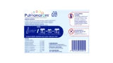 Caja de Pulmonarom® vista posterior completa con fórmula, contraindicaciones y código de barras