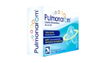 Caja de Pulmonarom® girada mostrando el costado izquierdo hacia la vista frontal